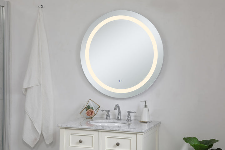 Helios Round LED Mirror by Elegant - view 13