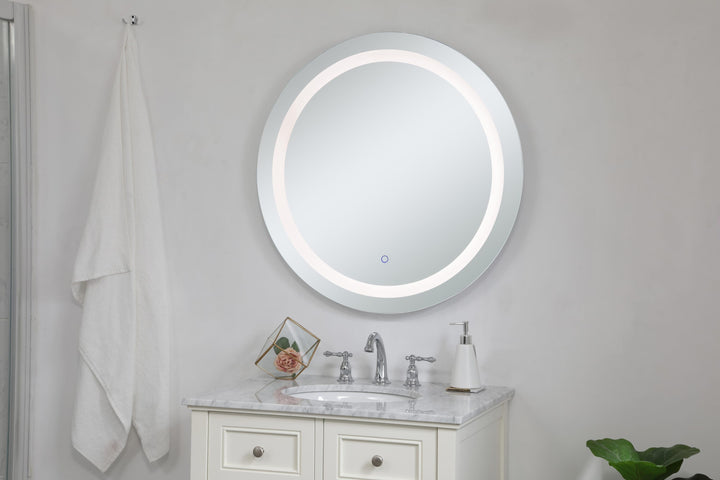 Helios Round LED Mirror by Elegant - view 14