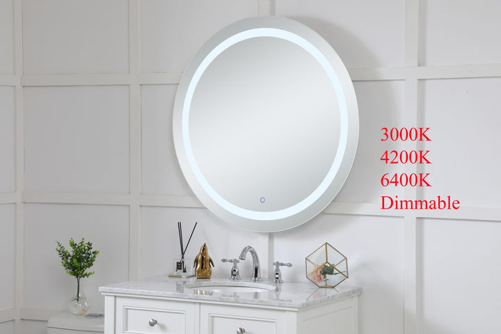Helios Round LED Mirror by Elegant - view 21