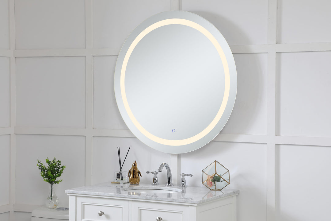 Helios Round LED Mirror by Elegant - view 22
