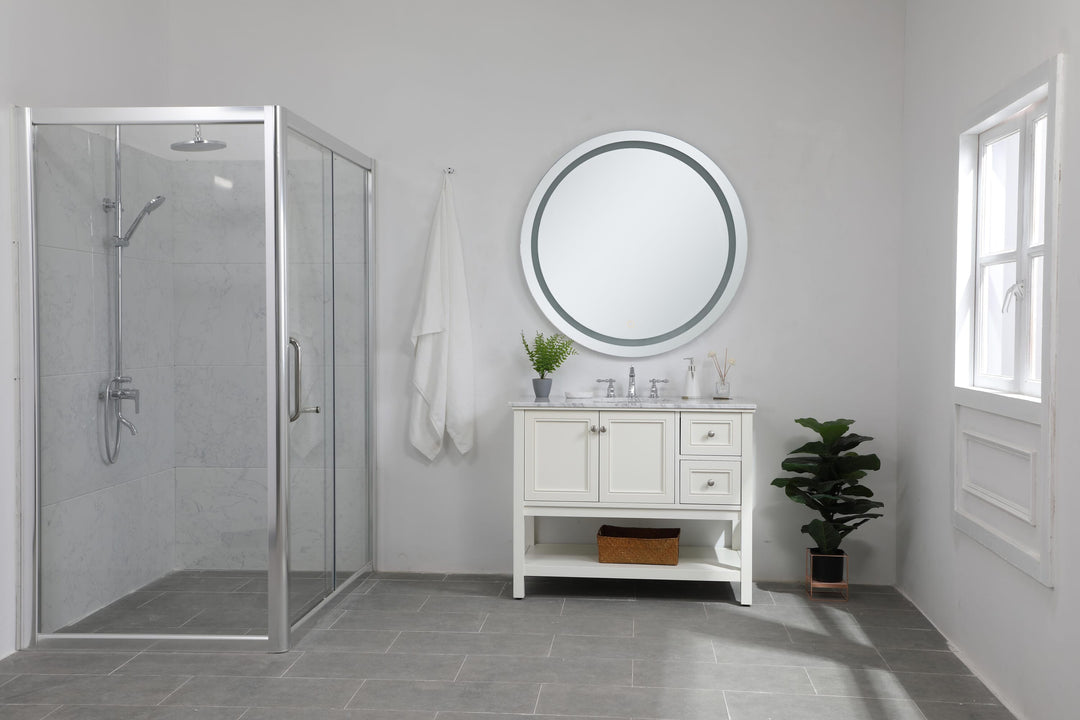 Helios Round LED Mirror by Elegant - view 29