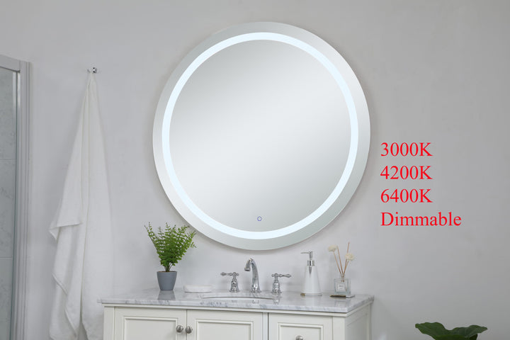 Helios Round LED Mirror by Elegant - view 30