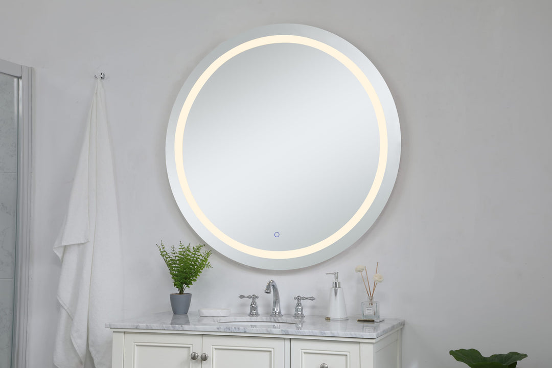 Helios Round LED Mirror by Elegant - view 31