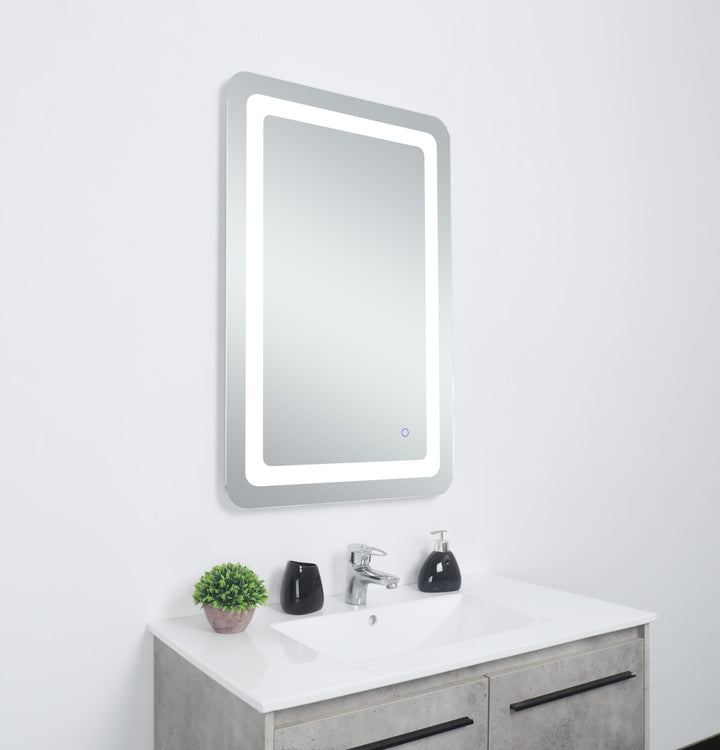 Genesis Rectangle LED Mirror by Elegant - view 5