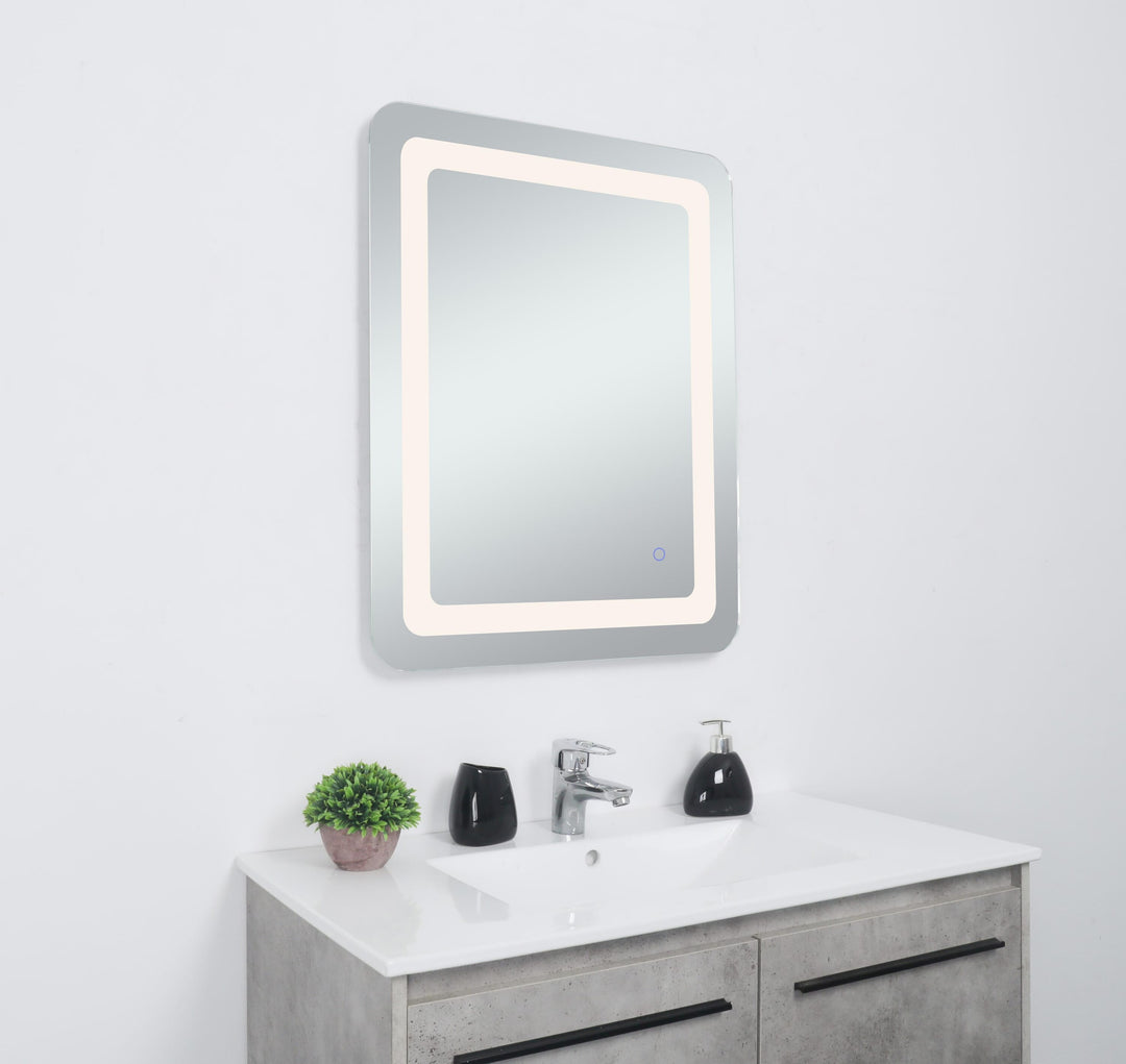 Genesis Rectangle LED Mirror by Elegant - view 15
