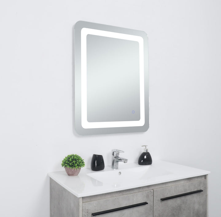 Genesis Rectangle LED Mirror by Elegant - view 17