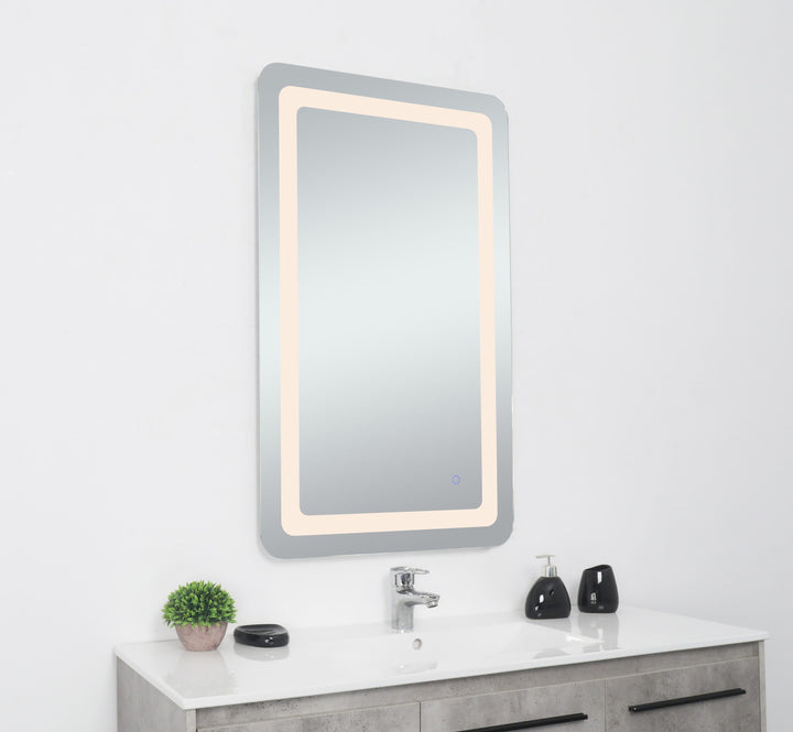 Genesis Rectangle LED Mirror by Elegant - view 28