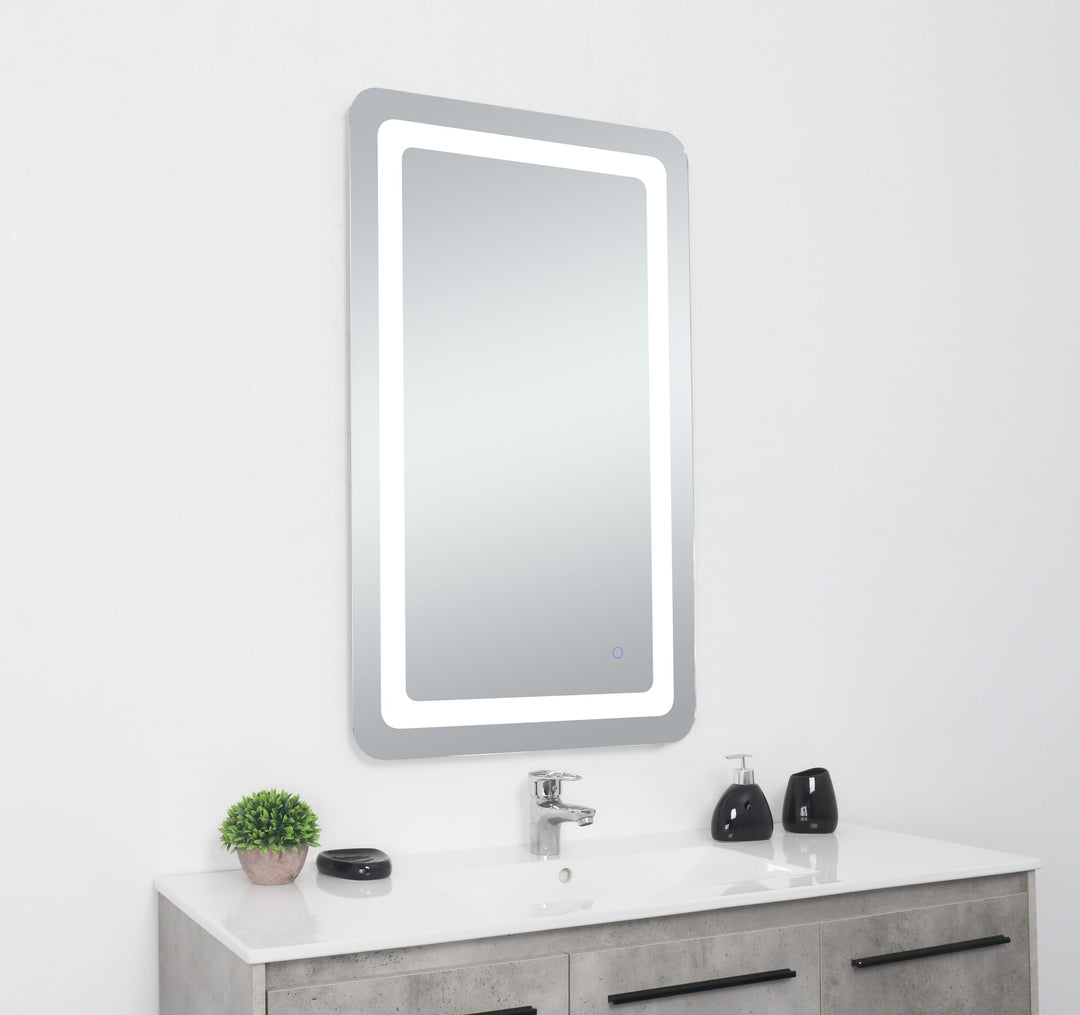 Genesis Rectangle LED Mirror by Elegant - view 29