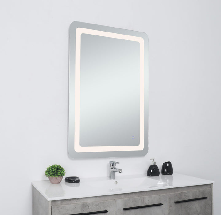 Genesis Rectangle LED Mirror by Elegant - view 39