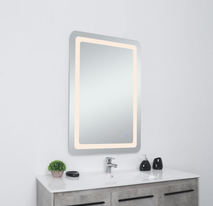 Genesis Rectangle LED Mirror by Elegant - view 40