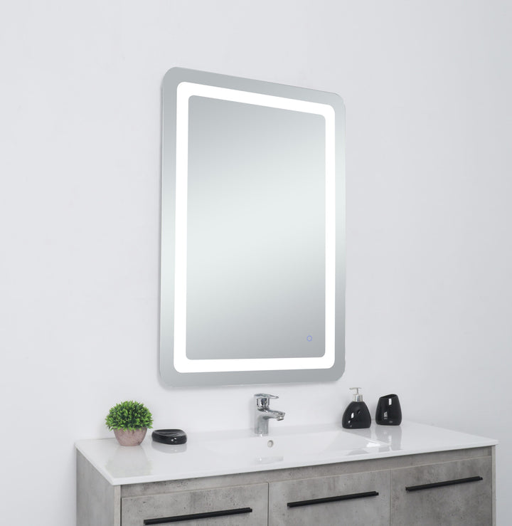Genesis Rectangle LED Mirror by Elegant - view 41
