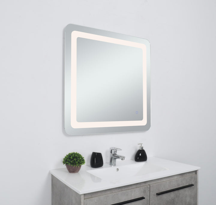 Genesis Rectangle LED Mirror by Elegant - view 51