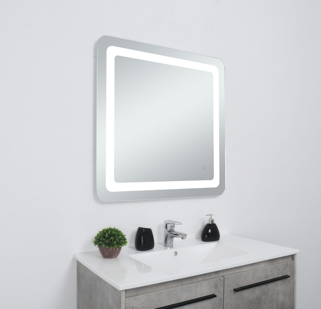 Genesis Rectangle LED Mirror by Elegant - view 53