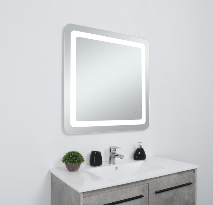 Genesis Rectangle LED Mirror by Elegant - view 53