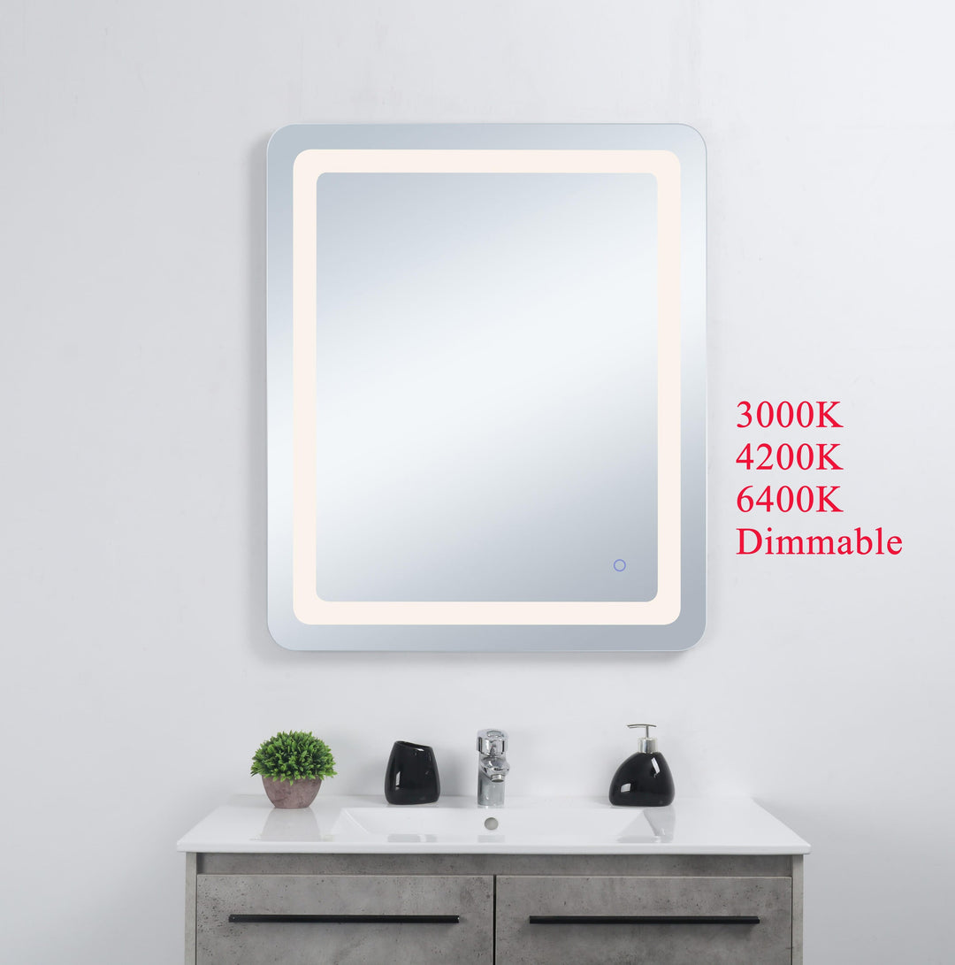 Genesis Rectangle LED Mirror by Elegant - view 56