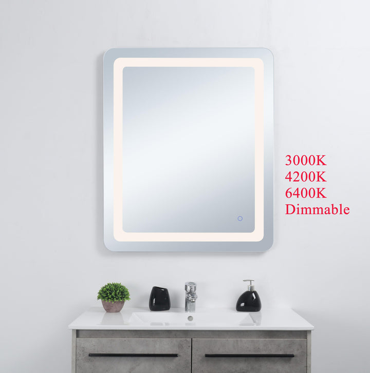 Genesis Rectangle LED Mirror by Elegant - view 56