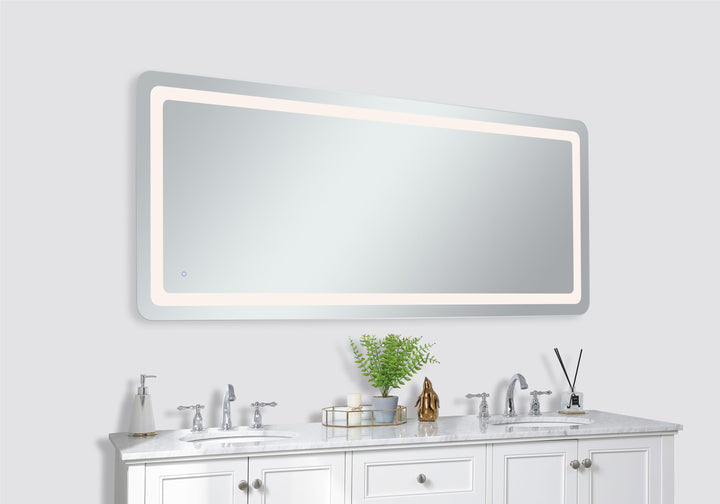 Genesis Rectangle LED Mirror by Elegant - view 63