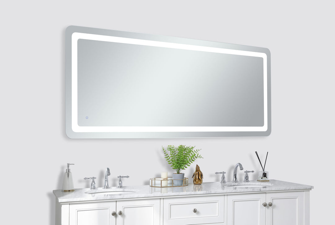 Genesis Rectangle LED Mirror by Elegant - view 65