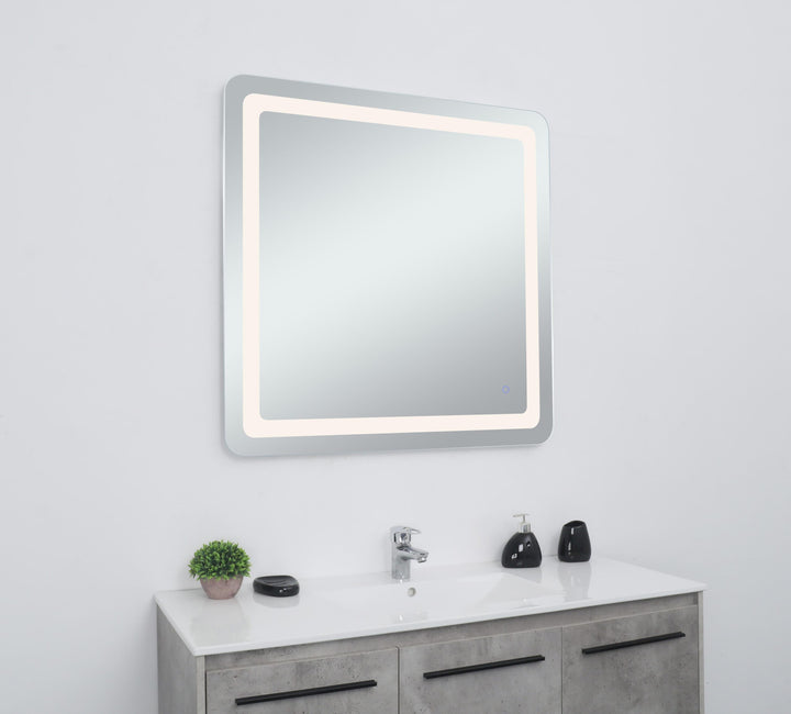 Genesis Rectangle LED Mirror by Elegant - view 69