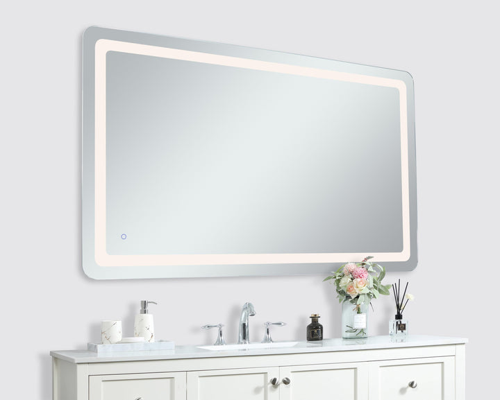 Genesis Rectangle LED Mirror by Elegant - view 75