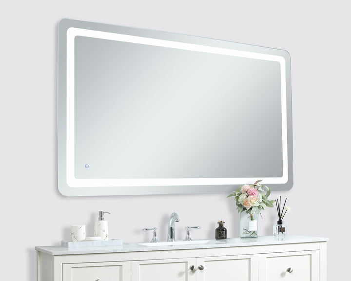 Genesis Rectangle LED Mirror by Elegant - view 77