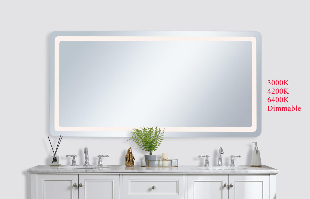 Genesis Rectangle LED Mirror by Elegant - view 80