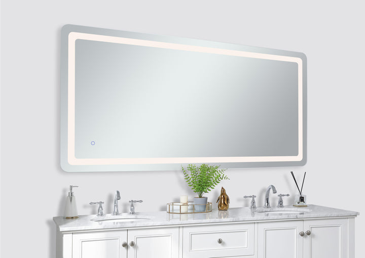 Genesis Rectangle LED Mirror by Elegant - view 81