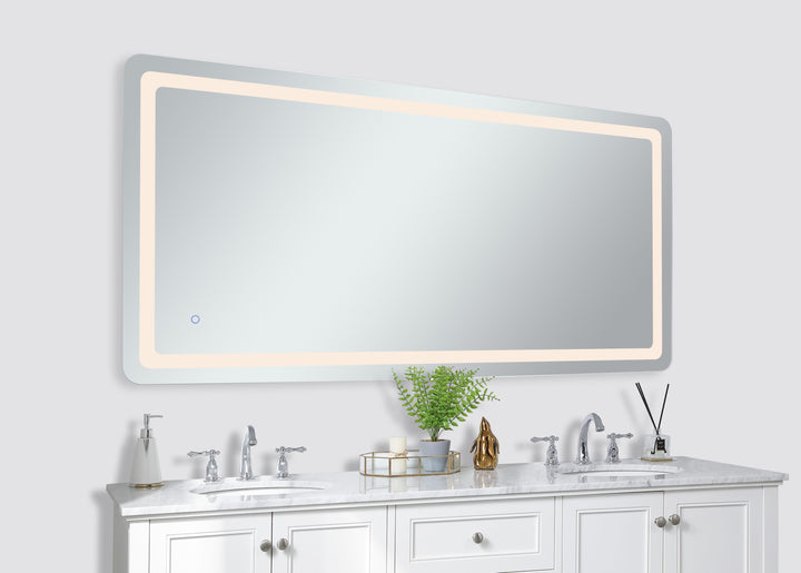 Genesis Rectangle LED Mirror by Elegant - view 82