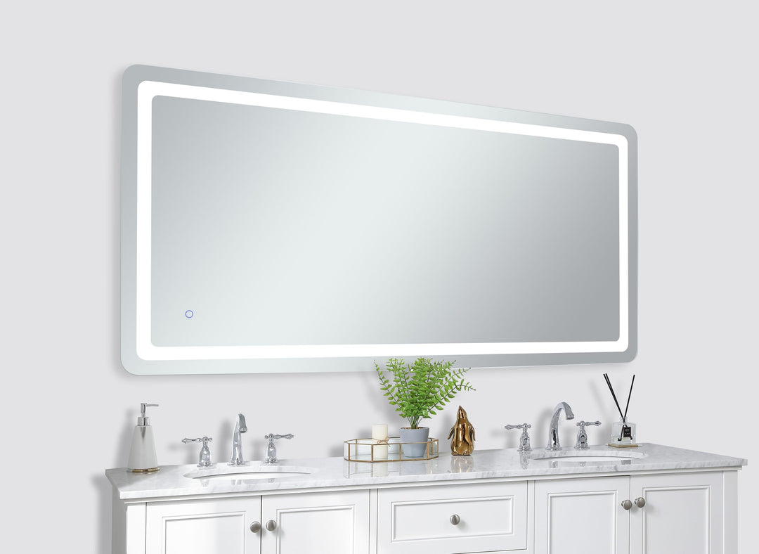 Genesis Rectangle LED Mirror by Elegant - view 83