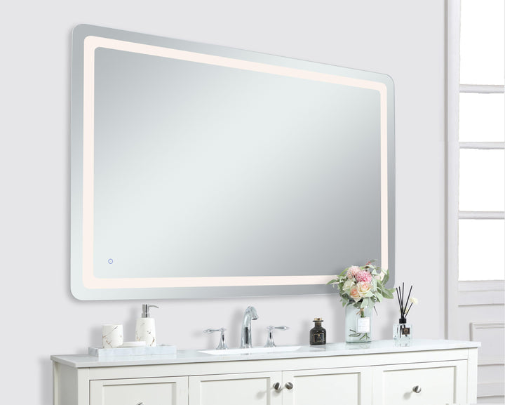 Genesis Rectangle LED Mirror by Elegant - view 87
