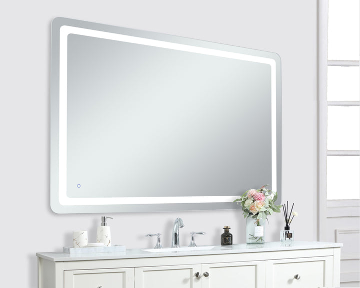 Genesis Rectangle LED Mirror by Elegant - view 89