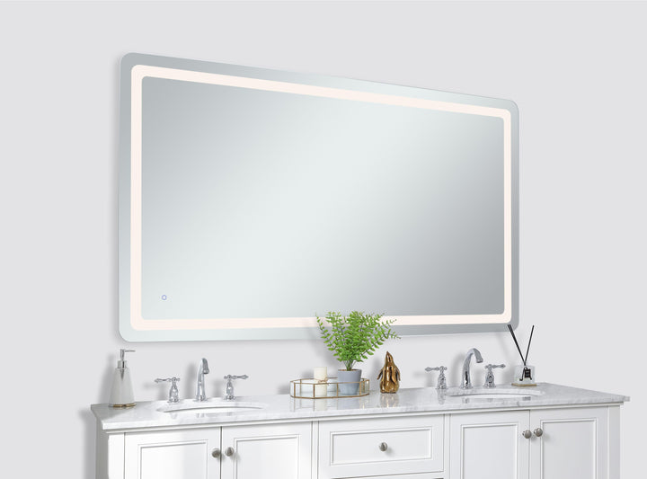 Genesis Rectangle LED Mirror by Elegant - view 93
