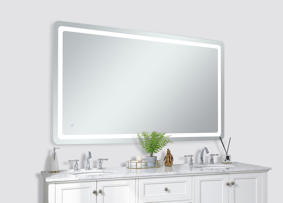 Genesis Rectangle LED Mirror by Elegant - view 95