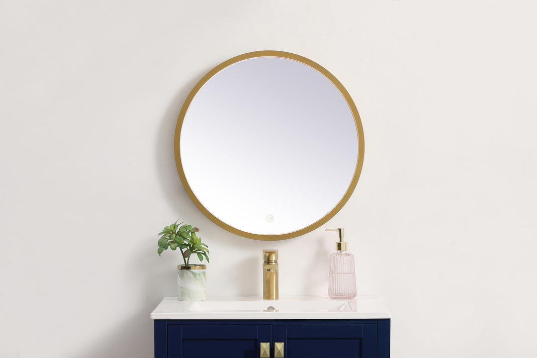 Pier Round LED Mirror by Elegant - view 8