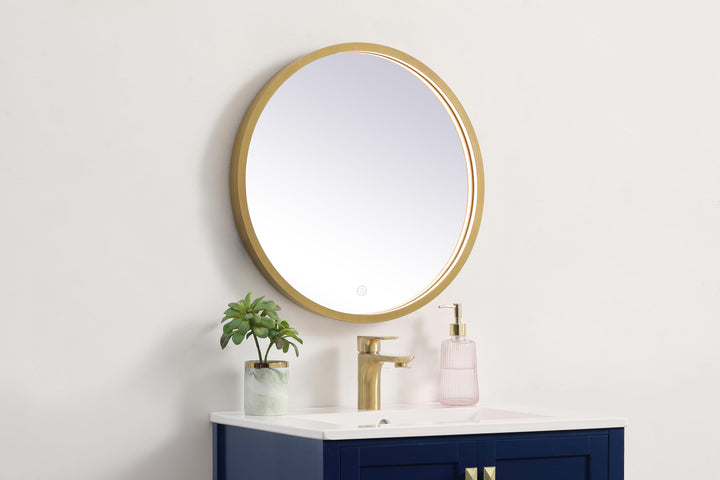 Pier Round LED Mirror by Elegant - view 11