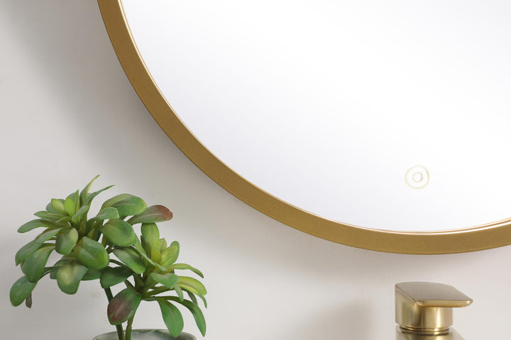 Pier Round LED Mirror by Elegant - view 12