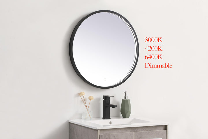 Pier Round LED Mirror by Elegant - view 15
