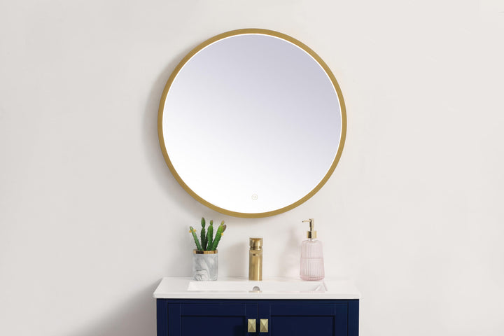 Pier Round LED Mirror by Elegant - view 20