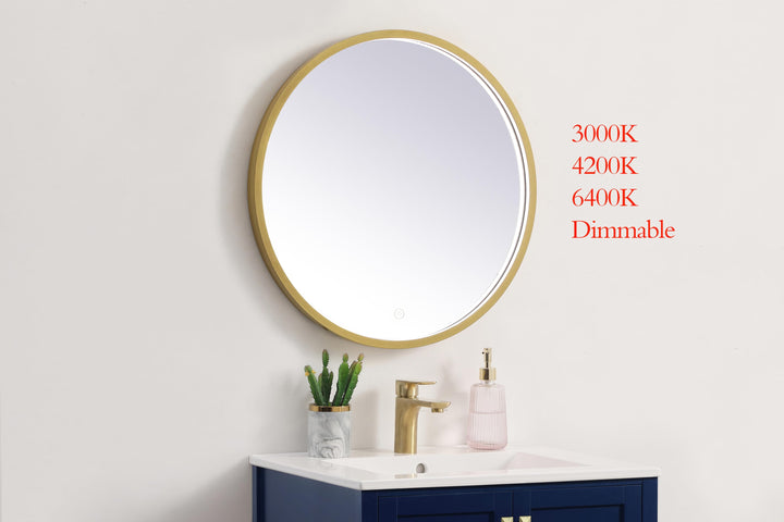 Pier Round LED Mirror by Elegant - view 21