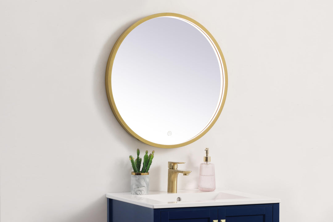 Pier Round LED Mirror by Elegant - view 22