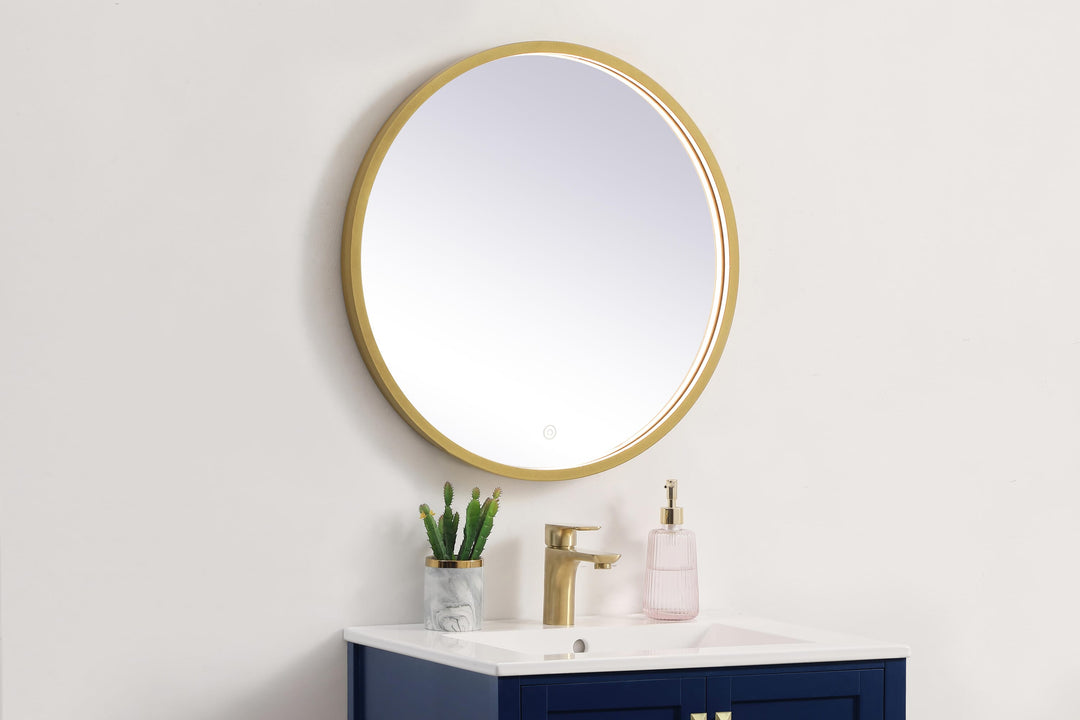 Pier Round LED Mirror by Elegant - view 23