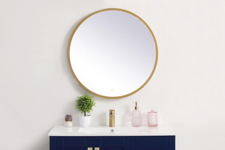 Pier Round LED Mirror by Elegant - view 32