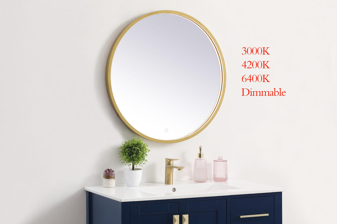 Pier Round LED Mirror by Elegant - view 33