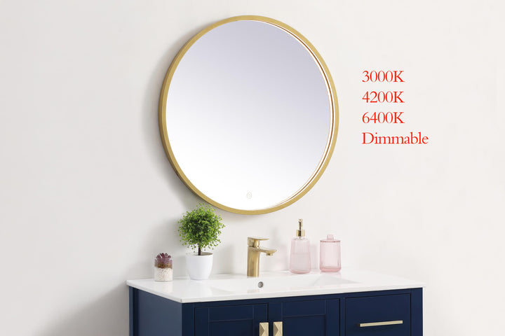 Pier Round LED Mirror by Elegant - view 33