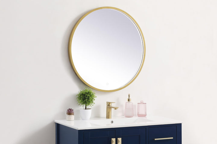 Pier Round LED Mirror by Elegant - view 34