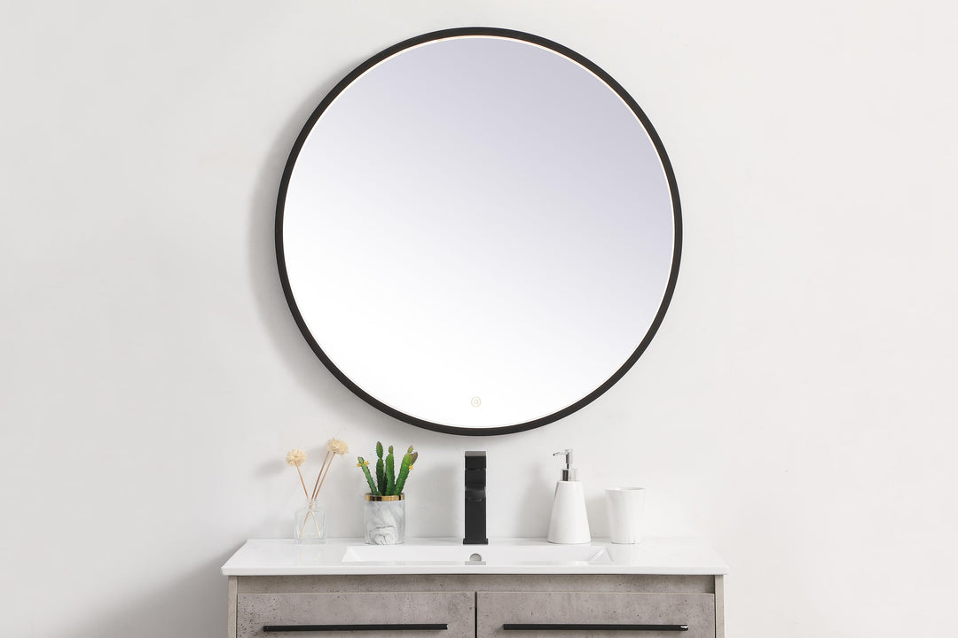 Pier Round LED Mirror by Elegant - view 38