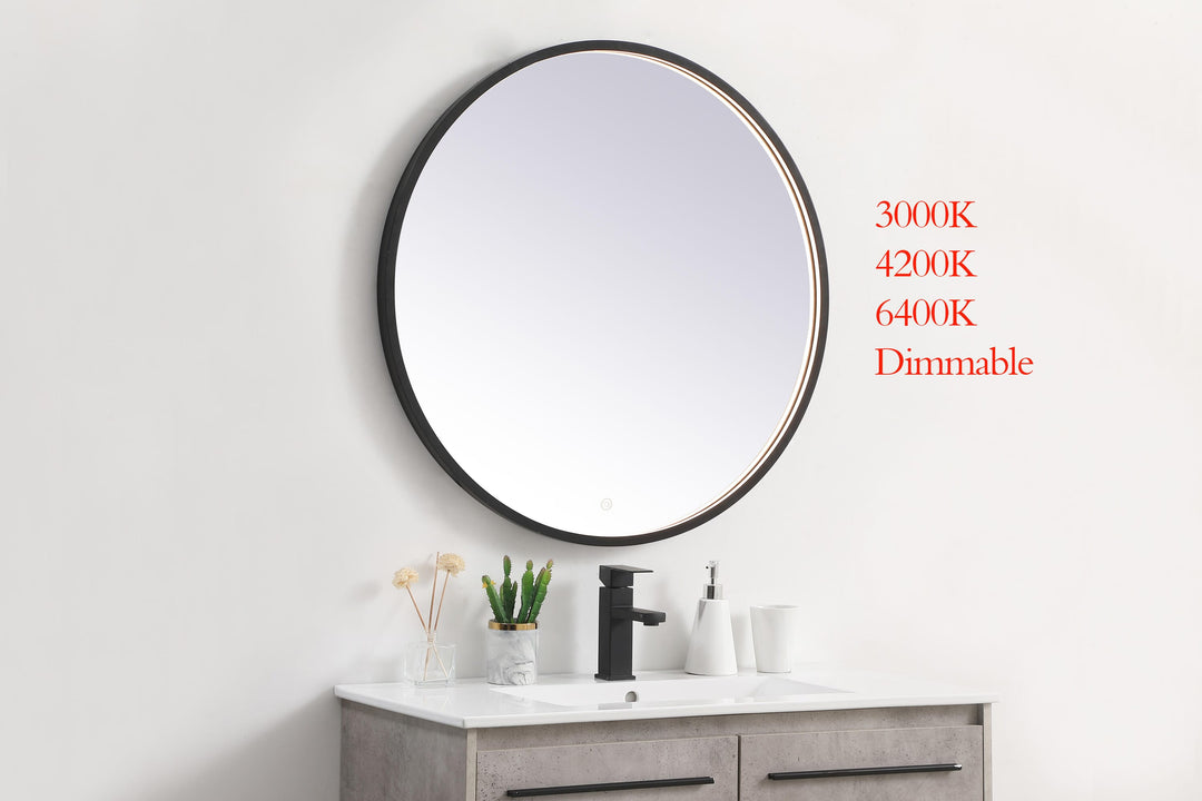 Pier Round LED Mirror by Elegant - view 39