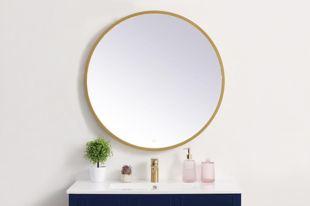 Pier Round LED Mirror by Elegant - view 44