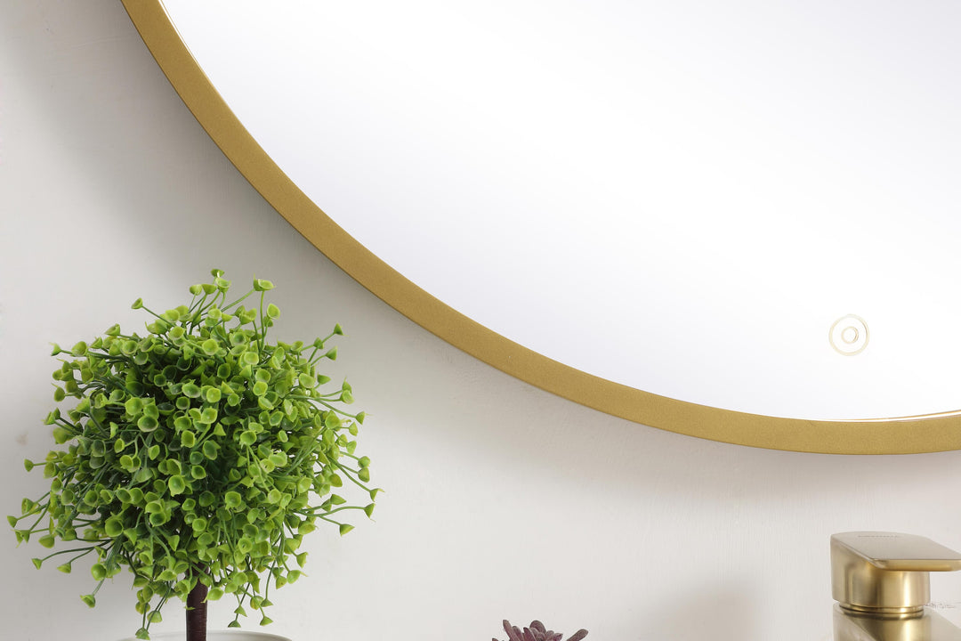 Pier Round LED Mirror by Elegant - view 48