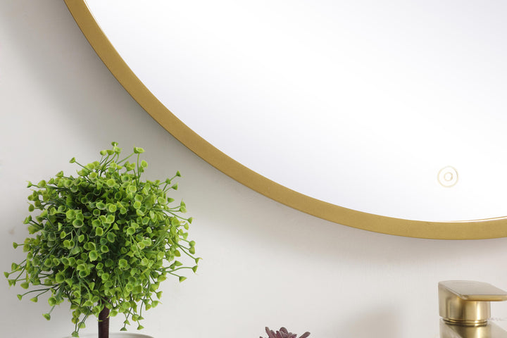 Pier Round LED Mirror by Elegant - view 48